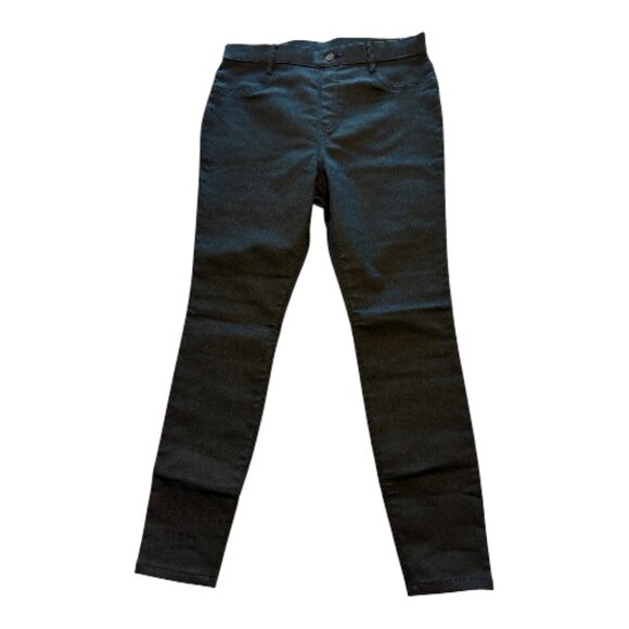 Time and Tru Black Skinny Jeans Women's Size L (12-14) Stretch Denim (2397-15) - Picture 1 of 3